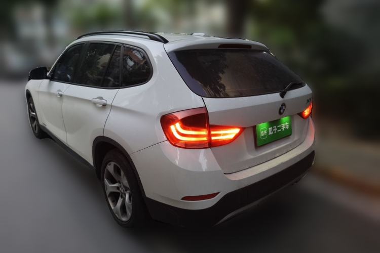 Used BMW X1 2012 sDrive18i Luxury Edition Rear Left 45 Deg