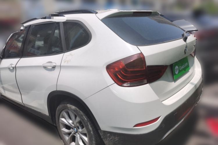 Used BMW X1 2012 sDrive18i Luxury Edition Rear Left 45 Deg