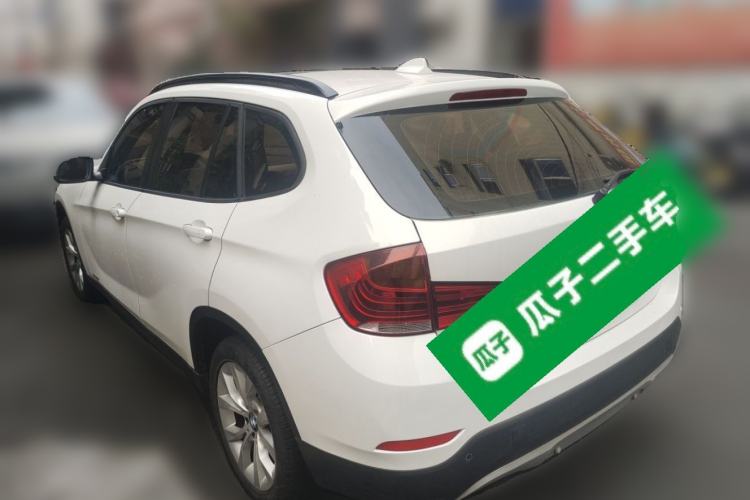 Used BMW X1 2012 sDrive18i Luxury Edition Rear Left 45 Deg