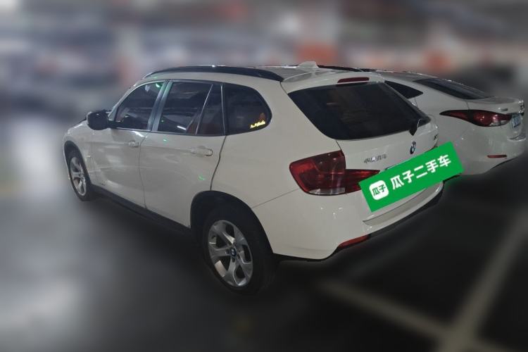 Used BMW X1 2012 sDrive18i Luxury Model Rear Left 45 Deg