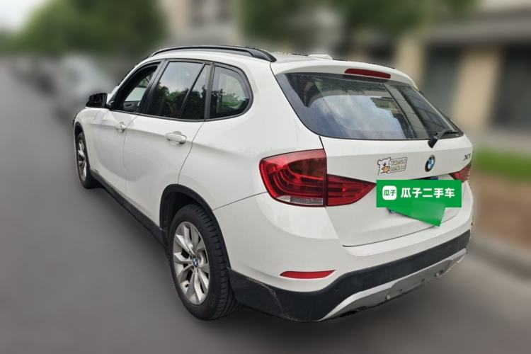 Used BMW X1 2012 sDrive18i Luxury Edition Rear Left 45 Deg
