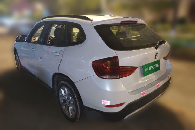 Used BMW X1 2012 sDrive18i Luxury Edition Rear Left 45 Deg