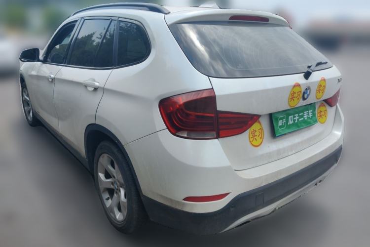 Used BMW X1 2012 sDrive18i Luxury Edition Rear Left 45 Deg