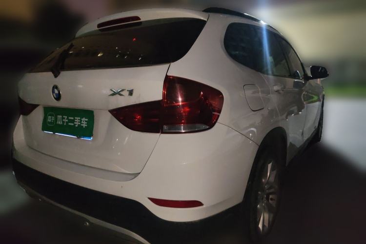 Used BMW X1 2012 sDrive18i Luxury Edition Rear Right 45 Deg
