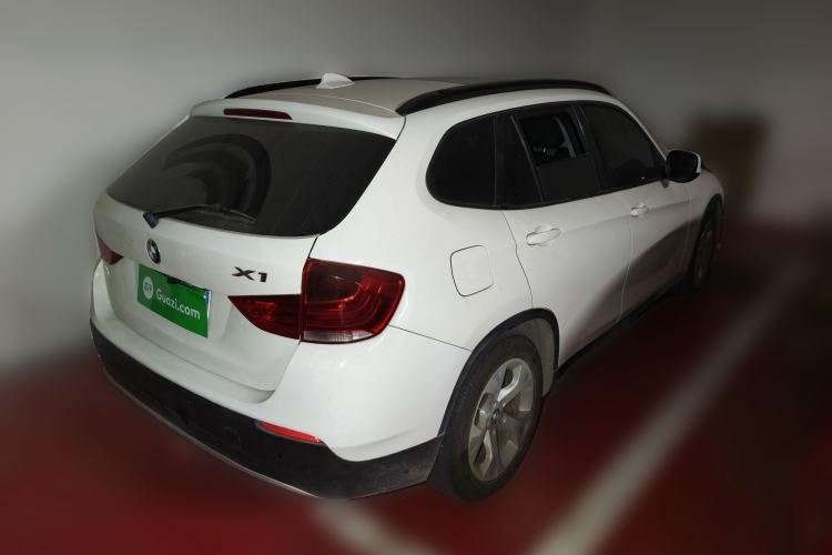 Used BMW X1 2012 sDrive18i Luxury Model Rear Right 45 Deg