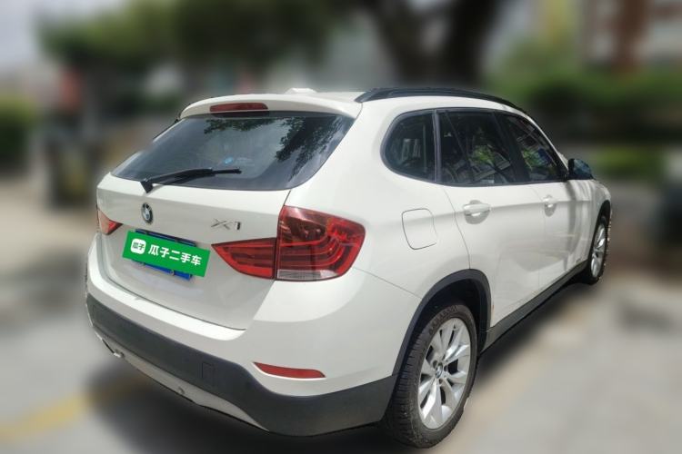 Used BMW X1 2012 sDrive18i Luxury Edition Rear Right 45 Deg