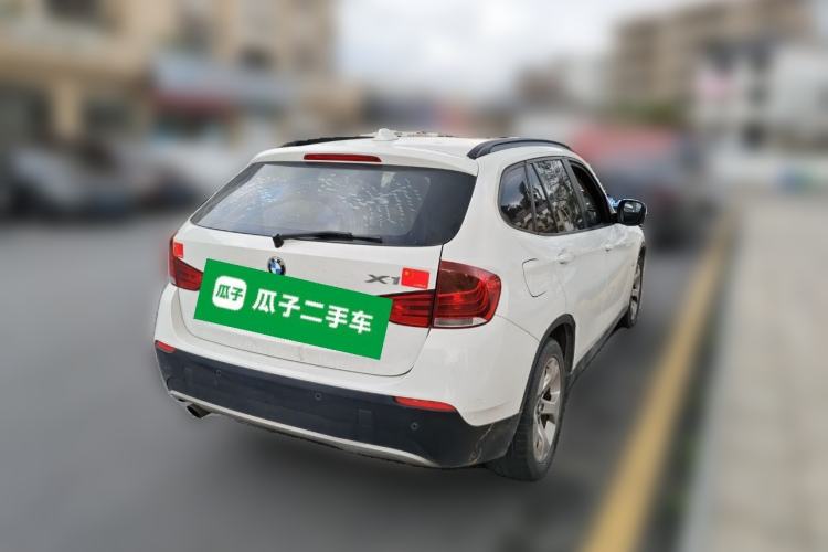 Used BMW X1 2012 sDrive18i Luxury Model Rear Right 45 Deg