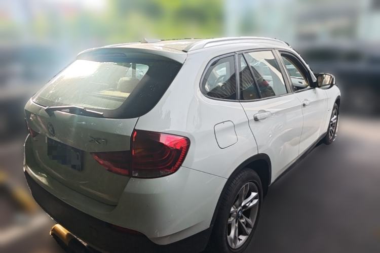 Used BMW X1 2012 sDrive18i Luxury Edition Rear Right 45 Deg