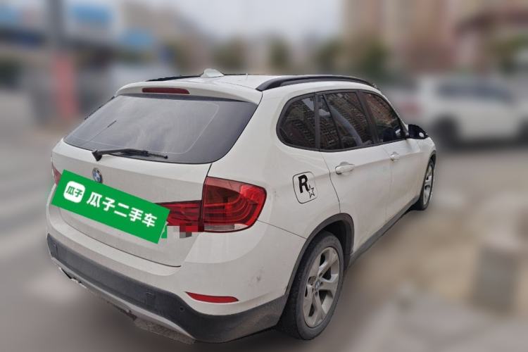 Used BMW X1 2012 sDrive18i Luxury Edition Rear Right 45 Deg