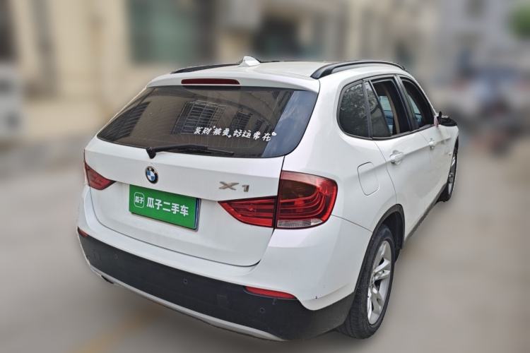 Used BMW X1 2012 sDrive18i Luxury Model Rear Right 45 Deg