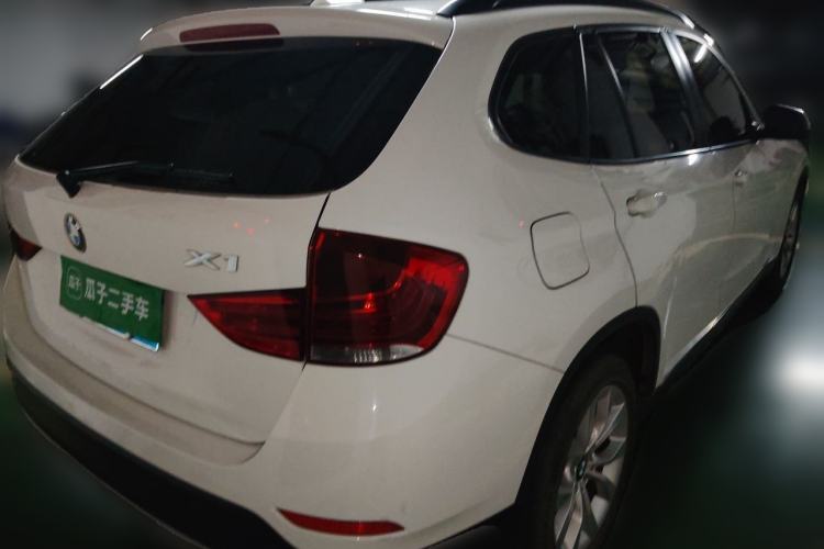 Used BMW X1 2012 sDrive18i Luxury Edition Rear Right 45 Deg