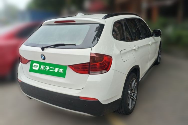 Used BMW X1 2012 sDrive18i Luxury Edition Rear Right 45 Deg