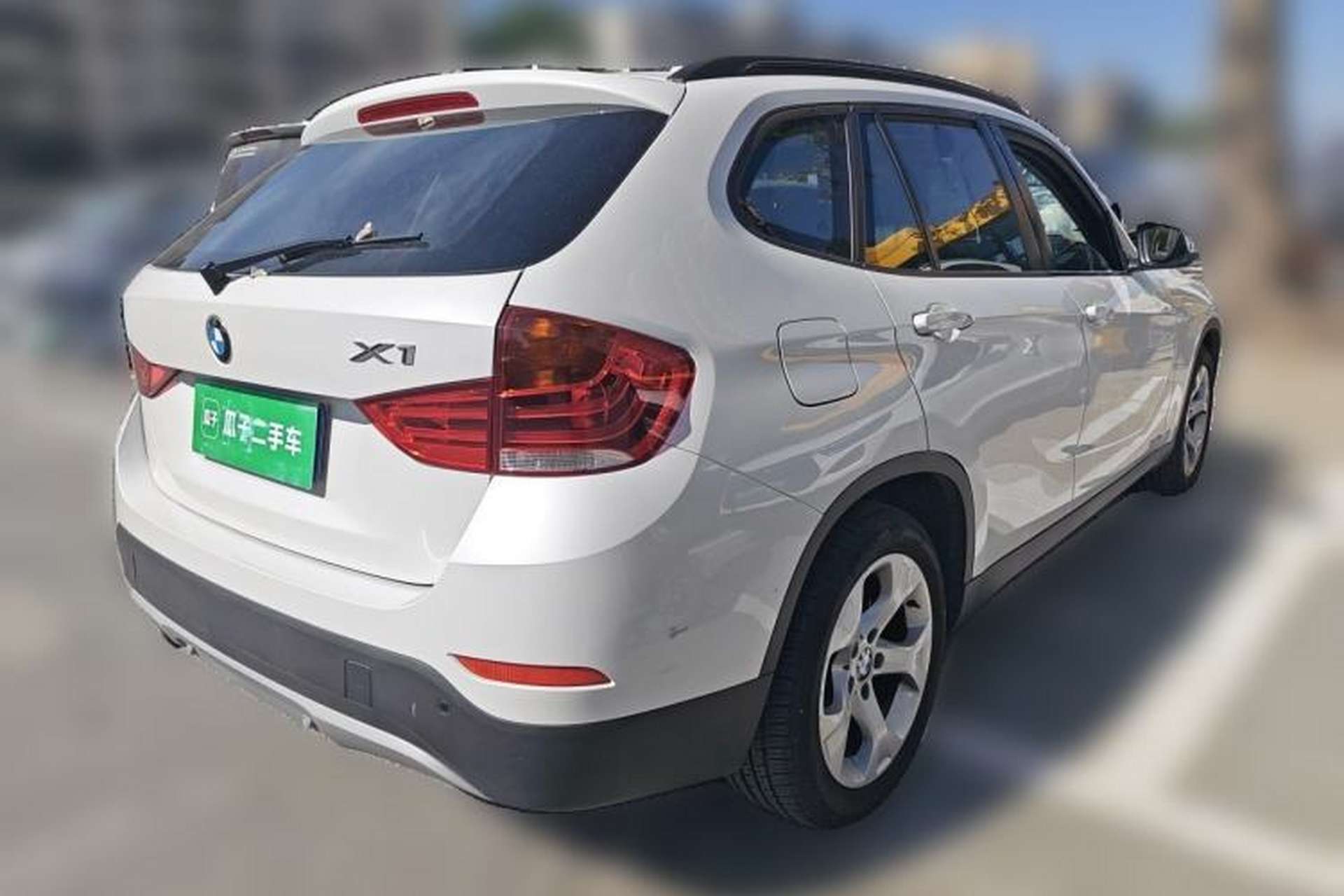 Used BMW X1 2012 sDrive18i Luxury Edition Rear Right 45 Deg