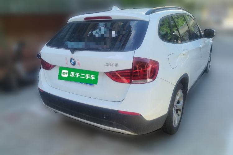 Used BMW X1 2012 sDrive18i Luxury Edition Rear Right 45 Deg
