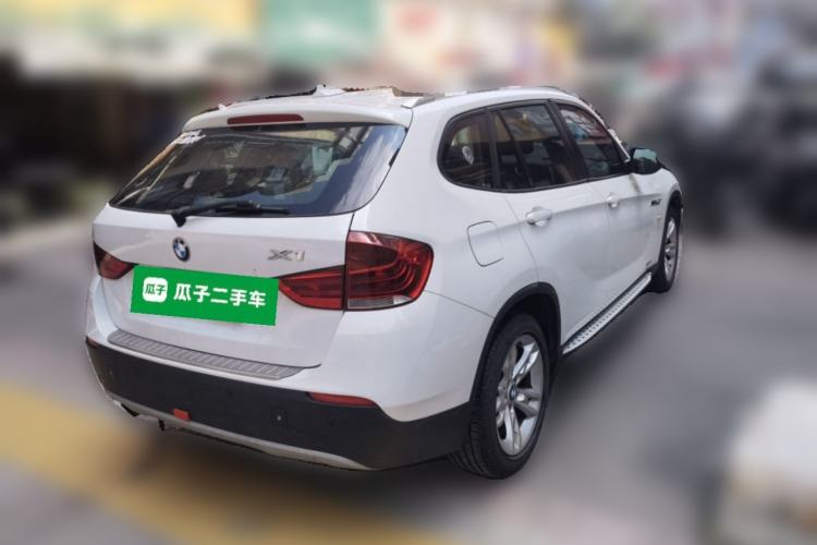 Used BMW X1 2012 sDrive18i Luxury Edition Rear Right 45 Deg
