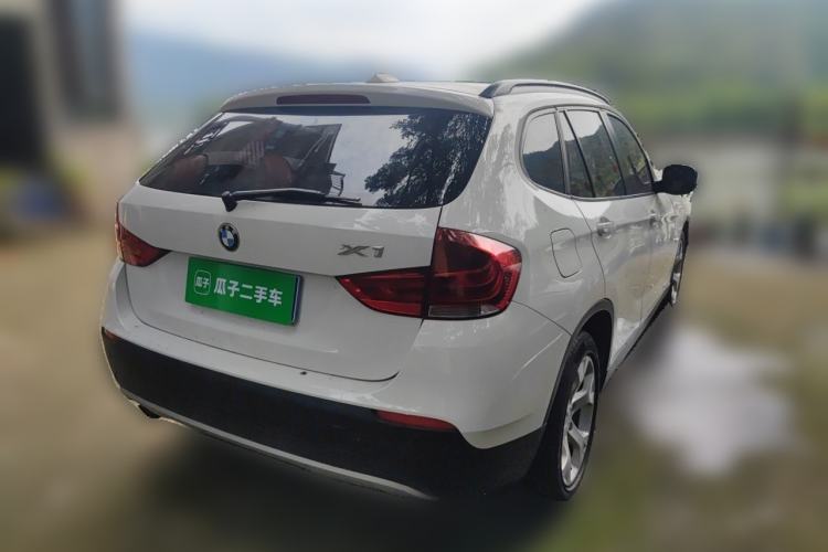 Used BMW X1 2012 sDrive18i Luxury Model Rear Right 45 Deg