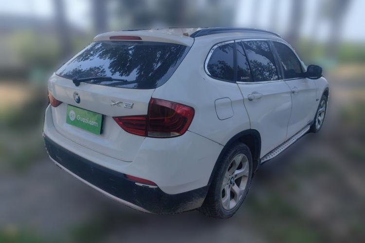 Used BMW X1 2012 sDrive18i Luxury Model Rear Right 45 Deg
