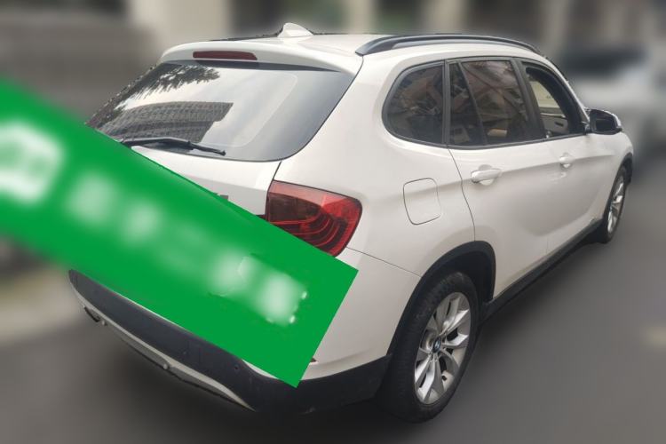 Used BMW X1 2012 sDrive18i Luxury Edition Rear Right 45 Deg