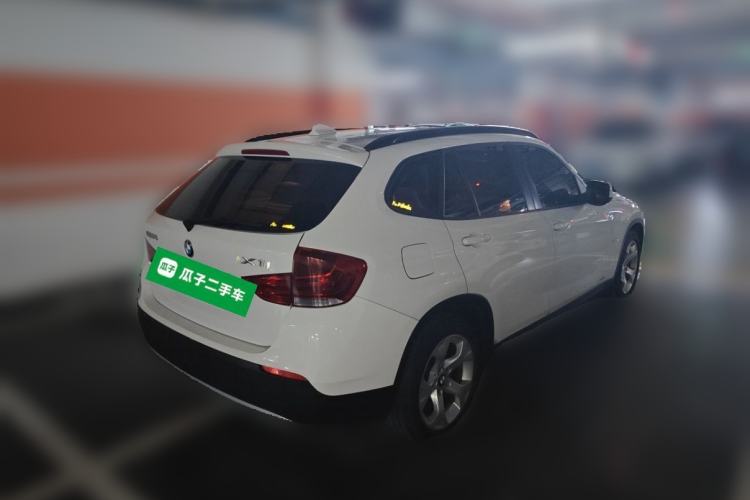 Used BMW X1 2012 sDrive18i Luxury Model Rear Right 45 Deg