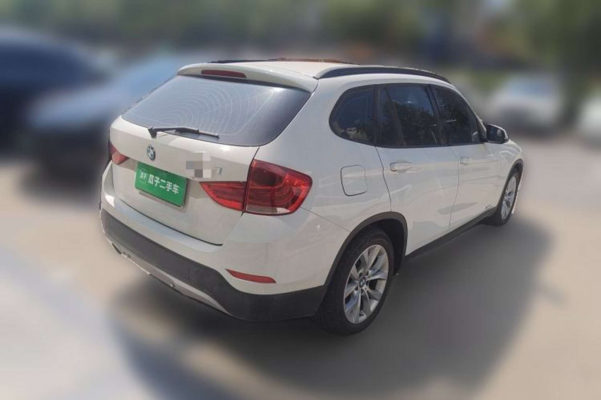 Used BMW X1 2012 sDrive18i Fashion Model Rear Right 45 Deg