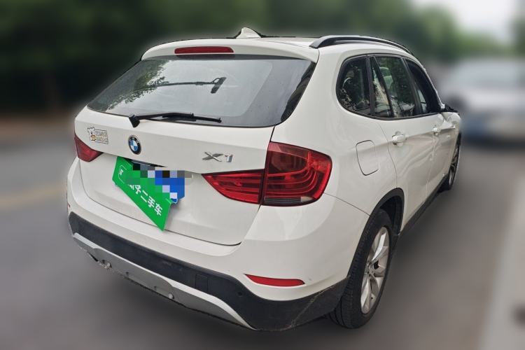 Used BMW X1 2012 sDrive18i Luxury Edition Rear Right 45 Deg