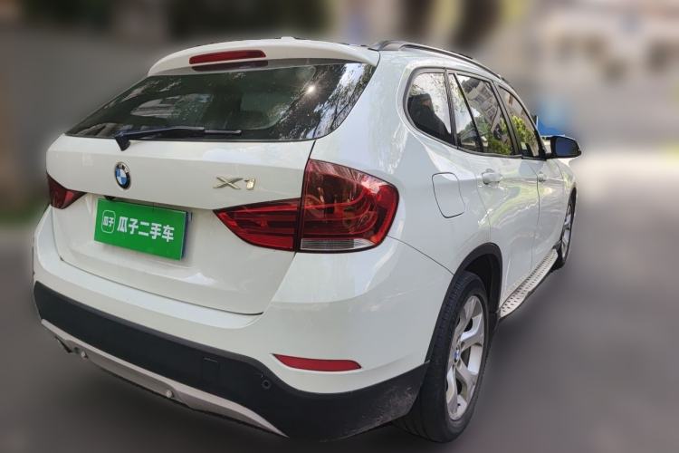 Used BMW X1 2012 sDrive18i Luxury Edition Rear Right 45 Deg