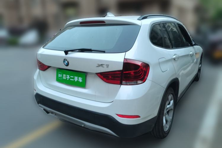 Used BMW X1 2012 sDrive18i Luxury Edition Rear Right 45 Deg
