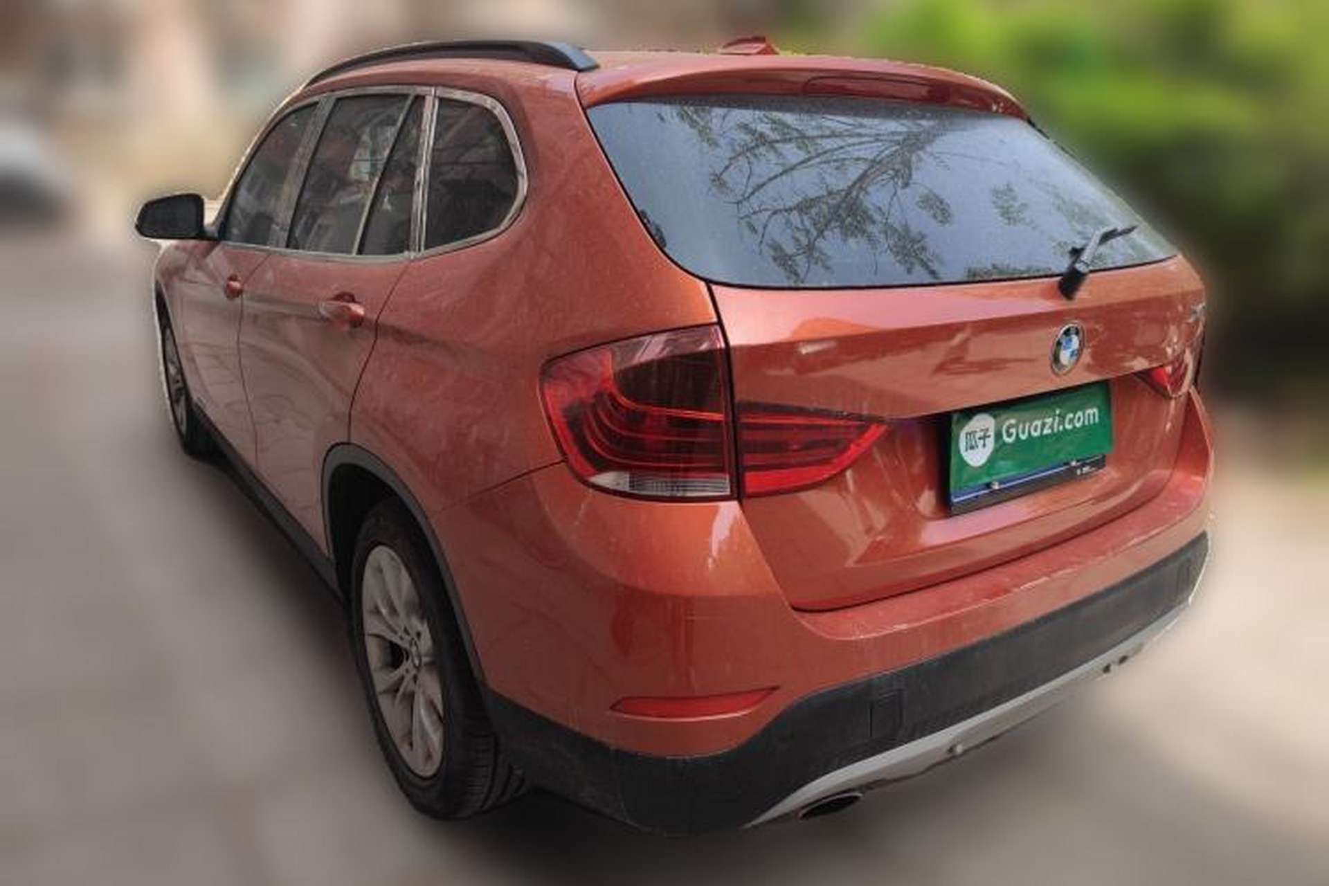 Used BMW X1 2012 sDrive18i Luxury Edition Rear Left 45 Deg
