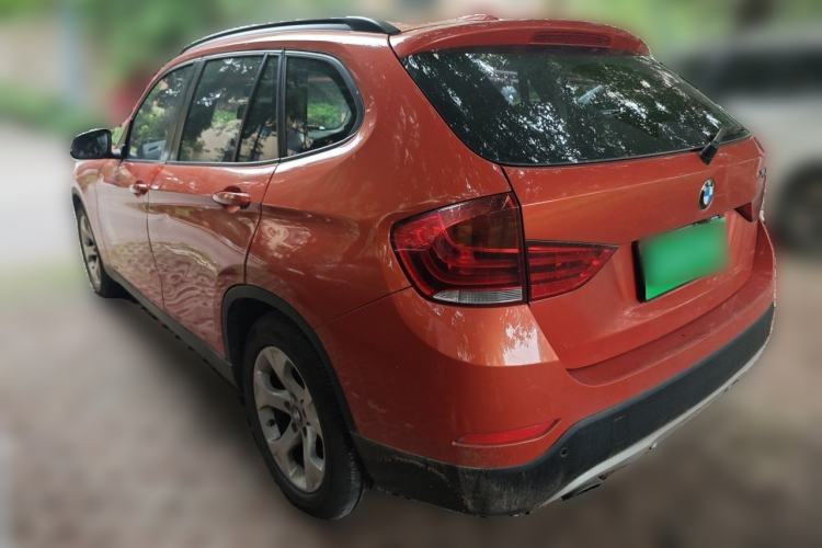 Used BMW X1 2012 sDrive18i Luxury Edition Rear Left 45 Deg