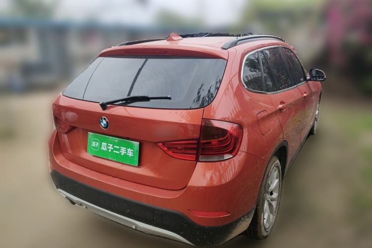 Used BMW X1 2012 sDrive18i Luxury Edition Rear Right 45 Deg