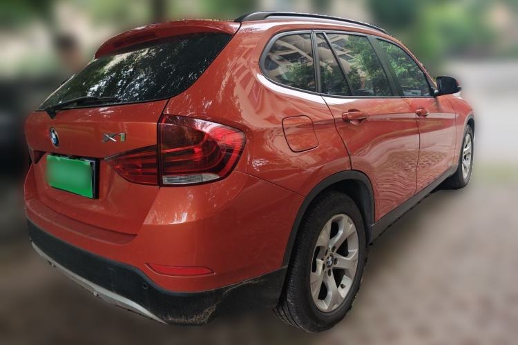 Used BMW X1 2012 sDrive18i Luxury Edition Rear Right 45 Deg