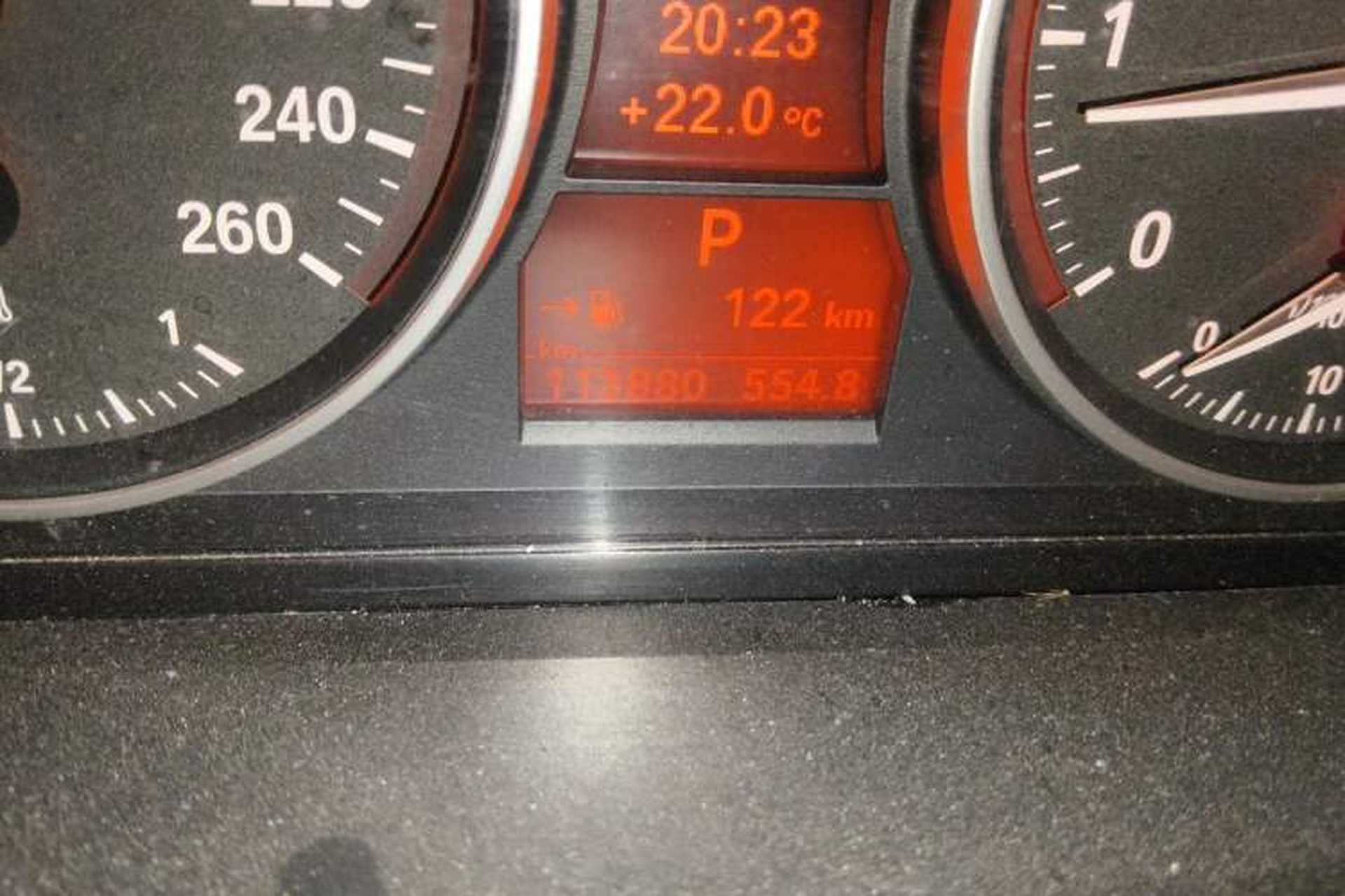 Used BMW X1 2013 sDrive18i Sport Design Package Odometer Close Up