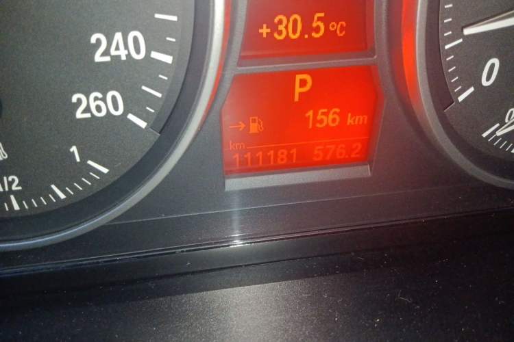 Used BMW X1 2013 xDrive20i X Design Package Odometer Close Up