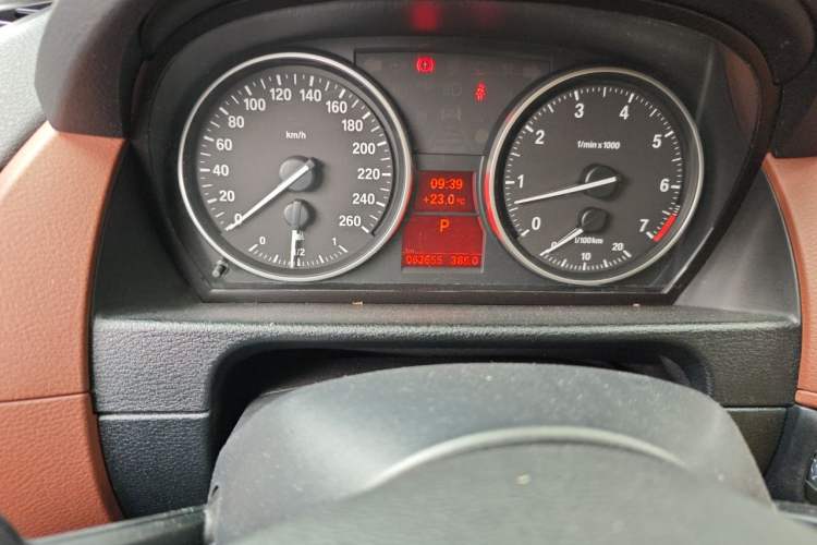 Used BMW X1 2013 xDrive20i X Design Package Odometer Close Up