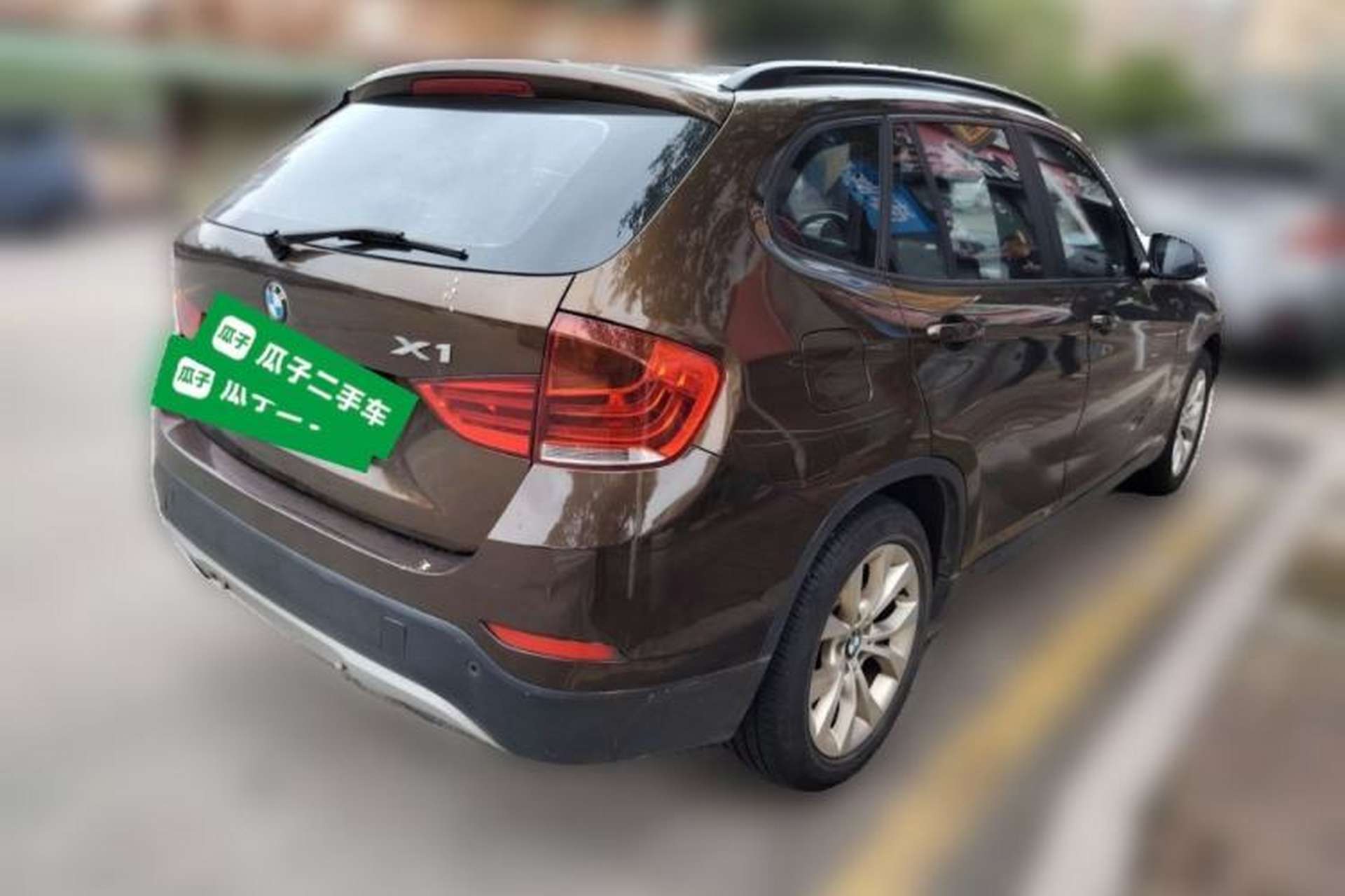 Used BMW X1 2013 sDrive18i Fashion Model Rear Right 45 Deg