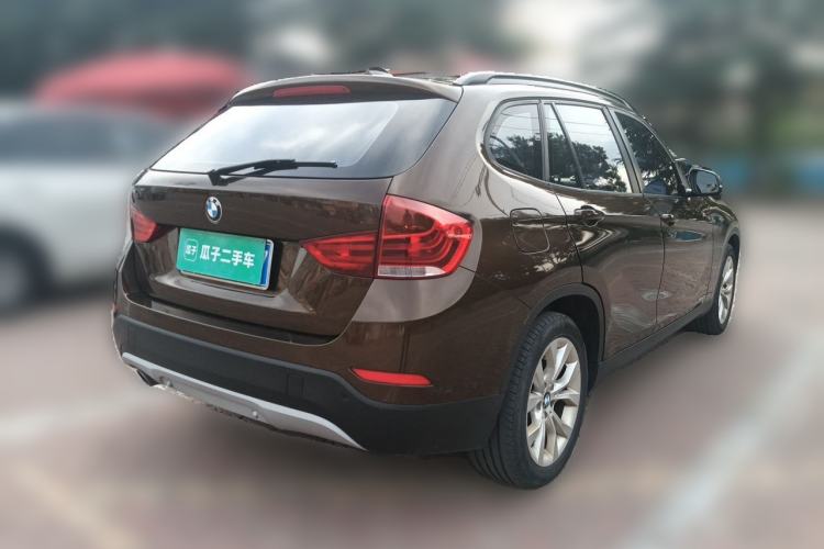 Used BMW X1 2013 sDrive18i Leading Model Rear Right 45 Deg