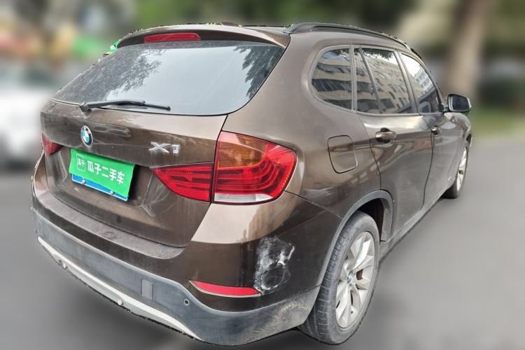 Used BMW X1 2013 sDrive18i Leading Model Rear Right 45 Deg