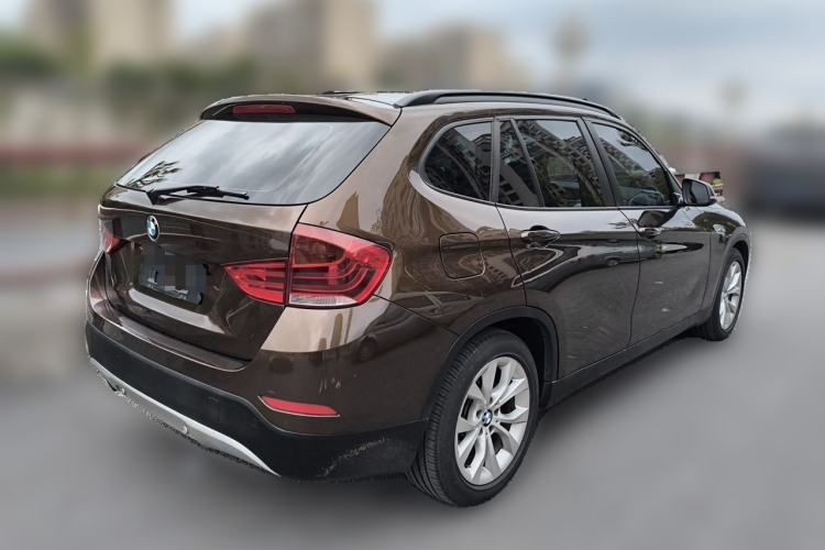 Used BMW X1 2013 sDrive18i Leading Model Rear Right 45 Deg