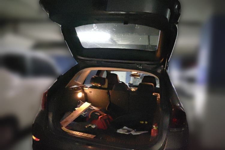 Used BMW X1 2013 sDrive18i Fashion Model Trunk