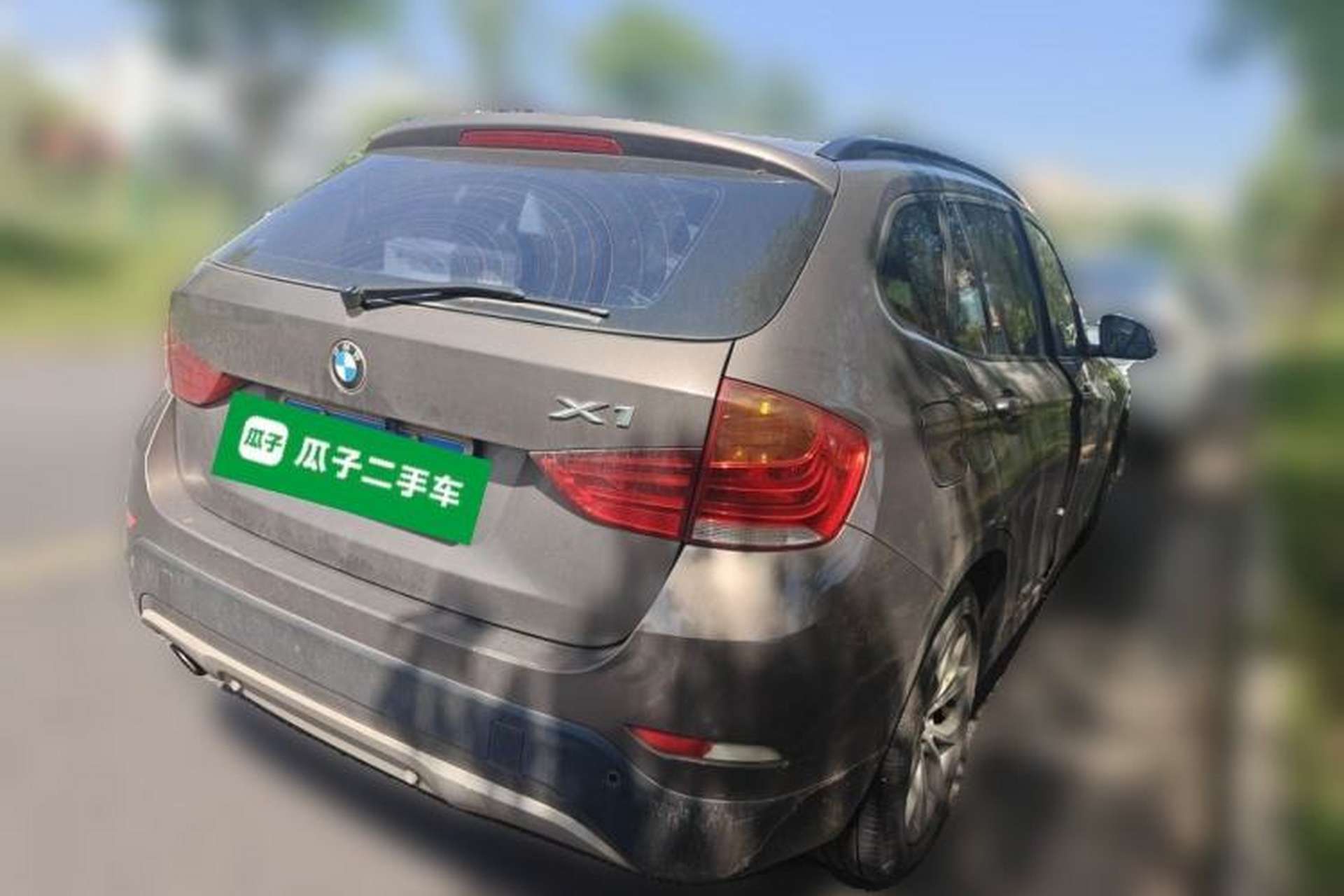 Used BMW X1 2013 sDrive18i Fashion Model Rear Right 45 Deg