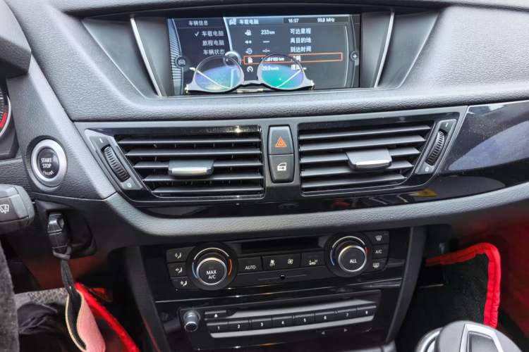 Used BMW X1 2013 sDrive18i Sport Design Package Audio And AC Panel