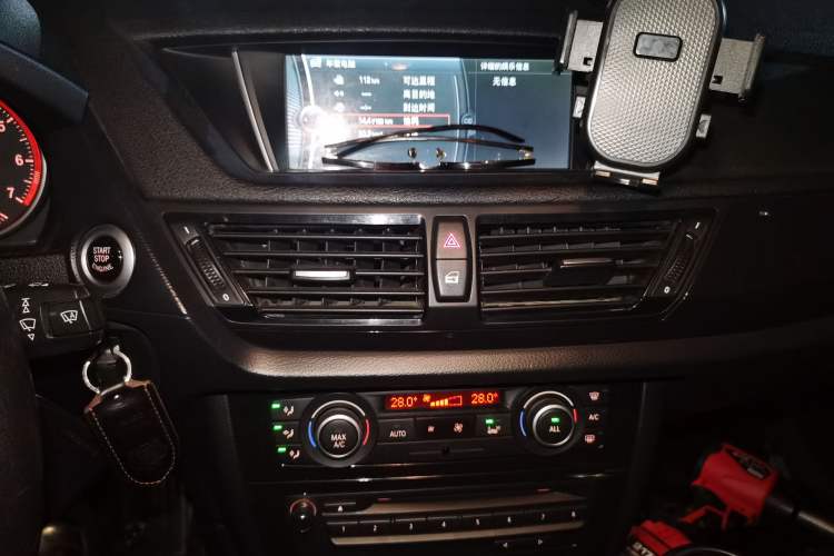 Used BMW X1 2013 sDrive18i Sport Design Package Audio And AC Panel