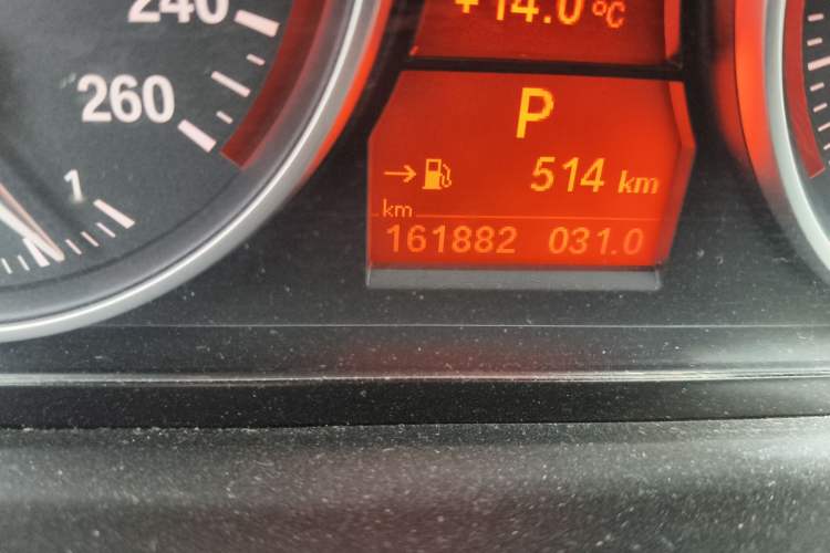 Used BMW X1 2013 xDrive20i X Design Package Odometer Close Up
