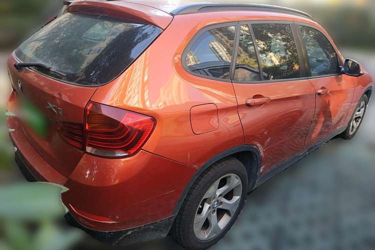 Used BMW X1 2013 sDrive18i Fashion Model Rear Right 45 Deg