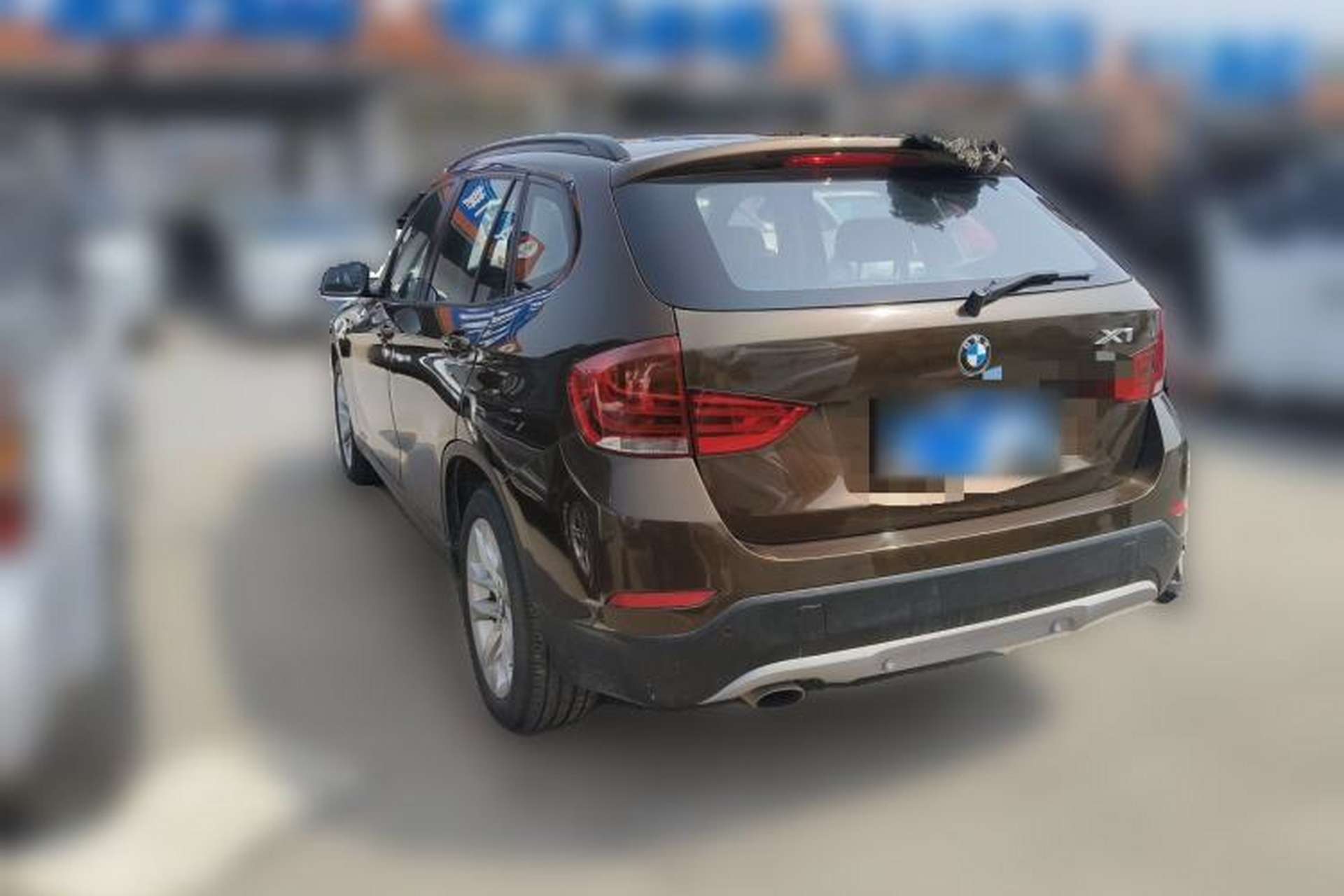 Used BMW X1 2013 sDrive18i Leading Model Rear Left 45 Deg