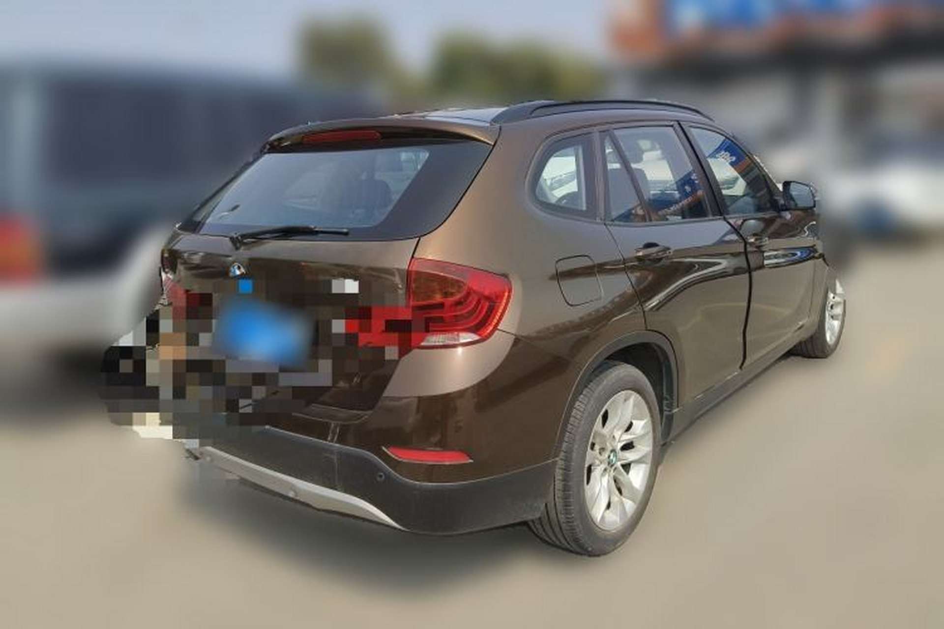Used BMW X1 2013 sDrive18i Leading Model Rear Right 45 Deg