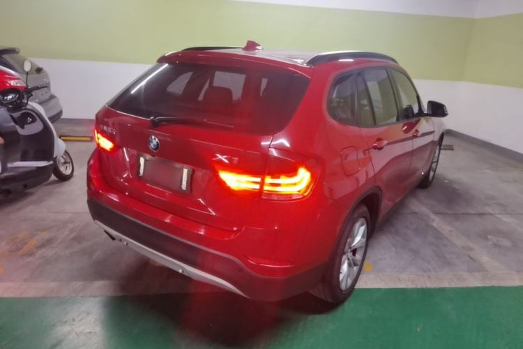 Used BMW X1 2013 sDrive18i Leading Model Rear Right 45 Deg