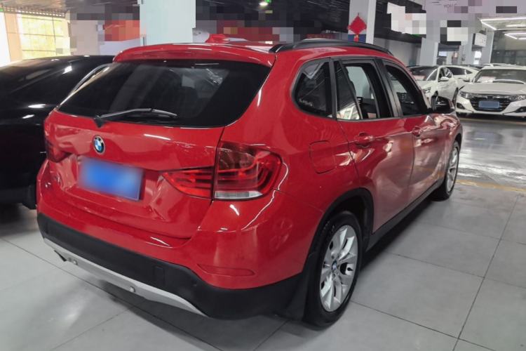 Used BMW X1 2013 sDrive18i Leading Model Rear Right 45 Deg