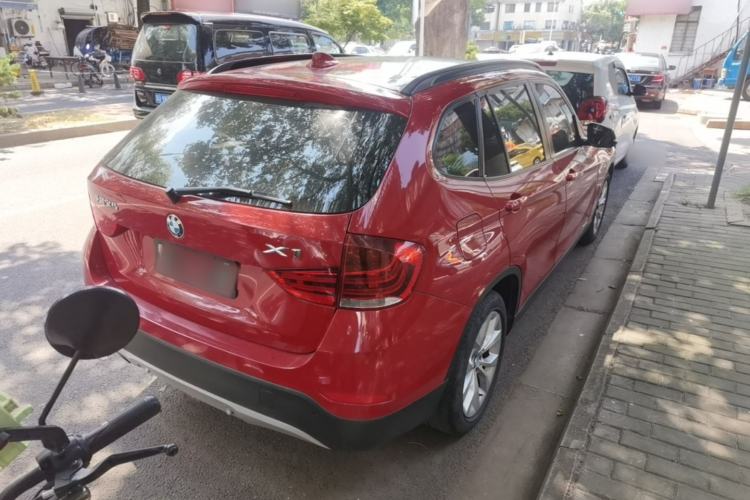 Used BMW X1 2013 sDrive18i Leading Model Rear Right 45 Deg