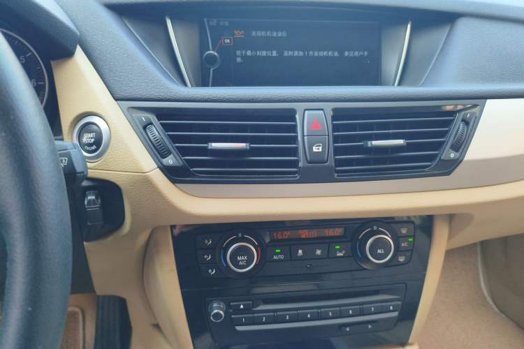 Used BMW X1 2013 sDrive18i Leading Model Audio And AC Panel